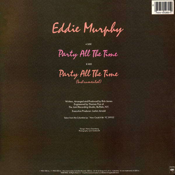 Eddie Murphy - Party All The Time