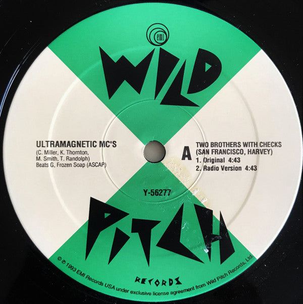 Ultramagnetic MC's - Two Brothers With Checks (San Francisco, Harvey)