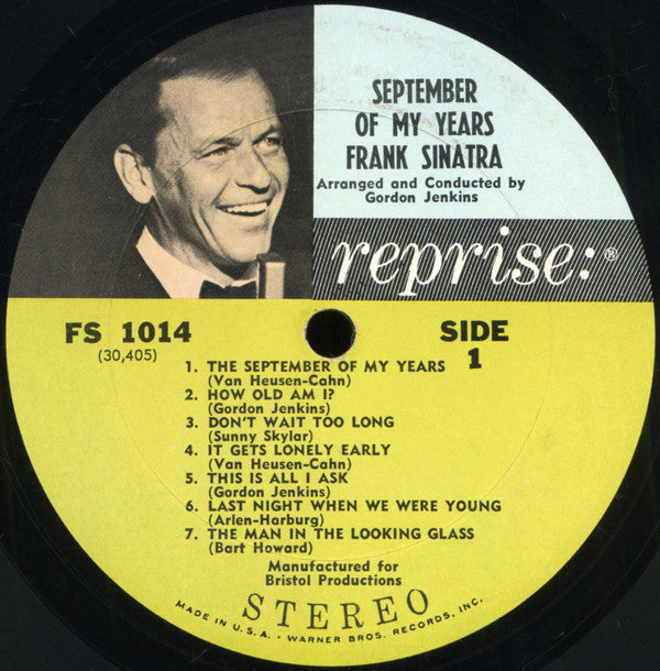 Frank Sinatra - September Of My Years