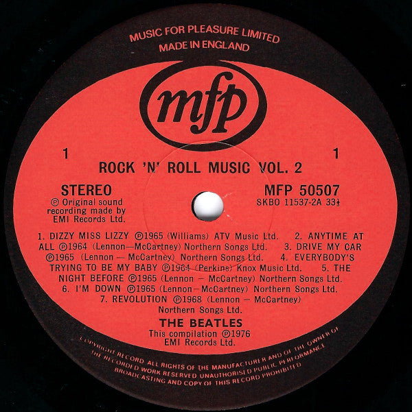 Beatles, The - Rock 'N' Roll Music Vol. 2