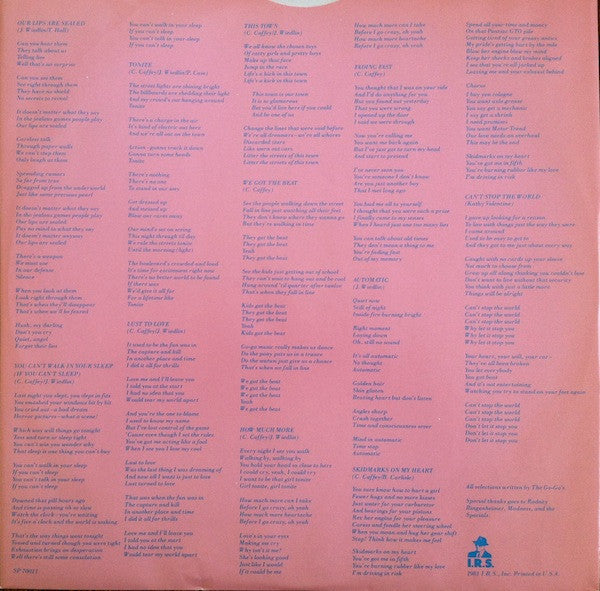 Go-Go's - Beauty And The Beat