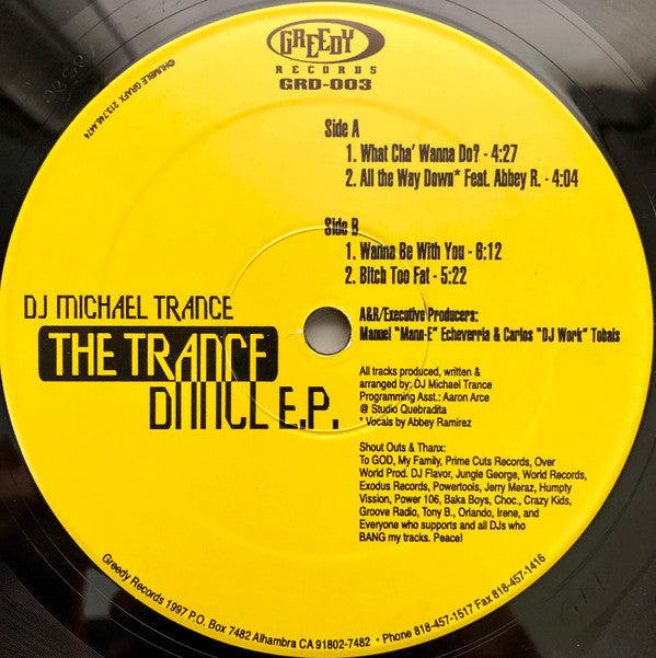 Michael Trance - The Trance Dance E.P.