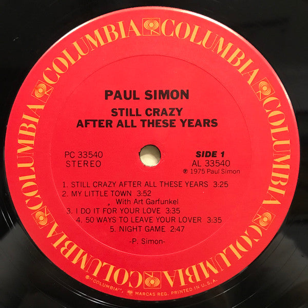 Paul Simon - Still Crazy After All These Years