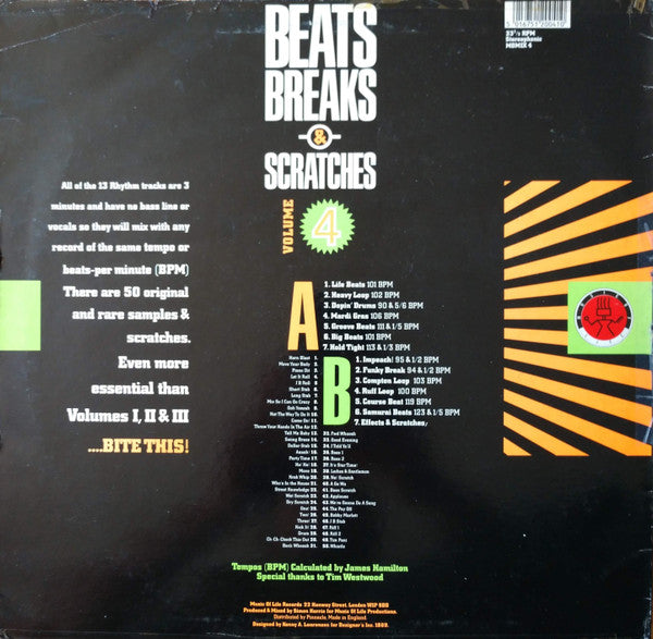 Simon Harris - Beats, Breaks & Scratches Volume 4