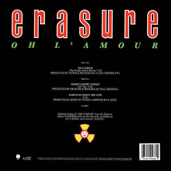 Erasure - Oh L'Amour