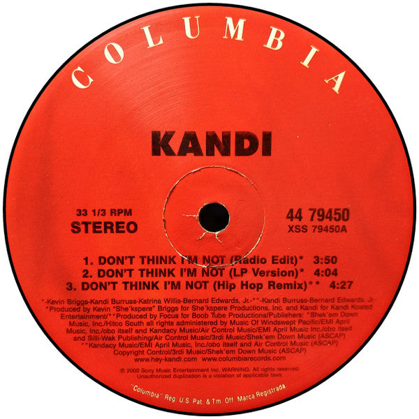 Kandi - Don't Think I'm Not