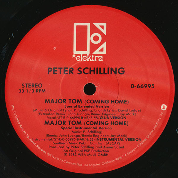 Peter Schilling - Major Tom (Coming Home)