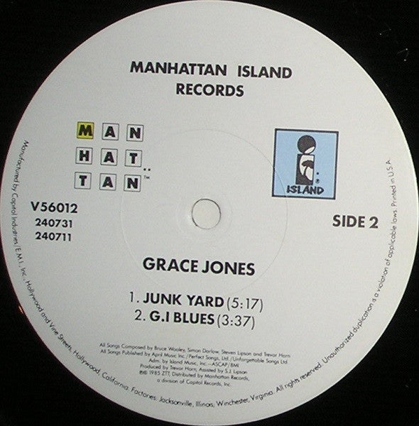 Grace Jones - Slave To The Rhythm