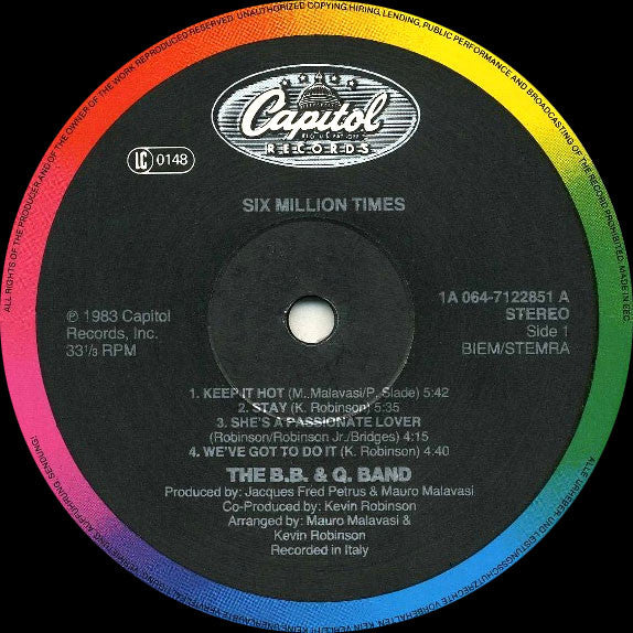 Brooklyn, Bronx & Queens Band, The - Six Million Times