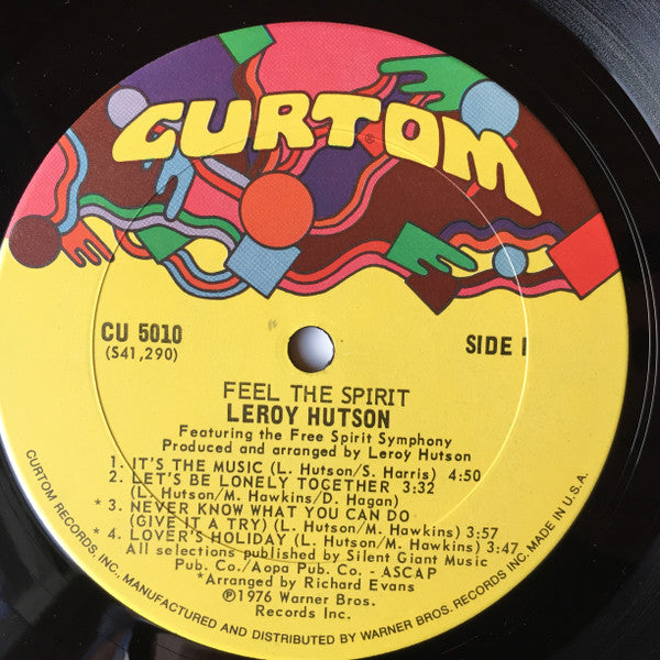 LeRoy Hutson Featuring Free Spirit Symphony, The - Feel The Spirit