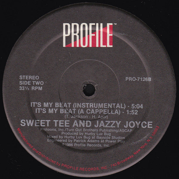 Sweet Tee And Jazzy Joyce - It's My Beat