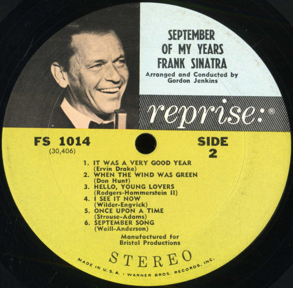 Frank Sinatra - September Of My Years