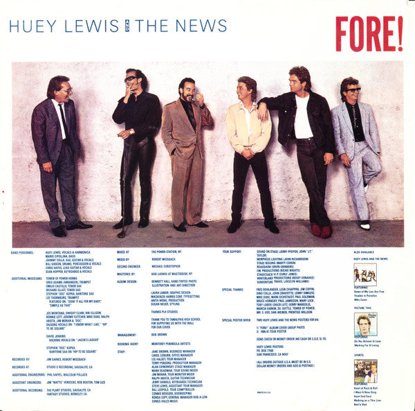 Huey Lewis & The News - Fore!
