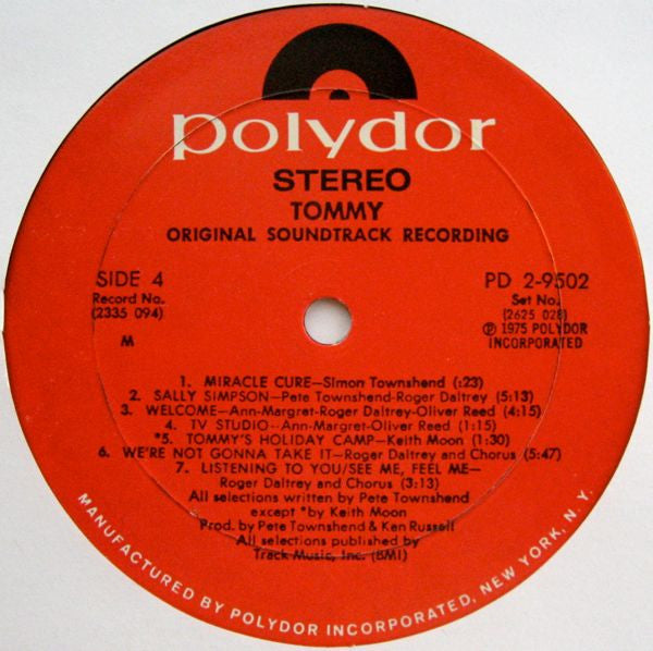 Tommy (Original Soundtrack Recording)