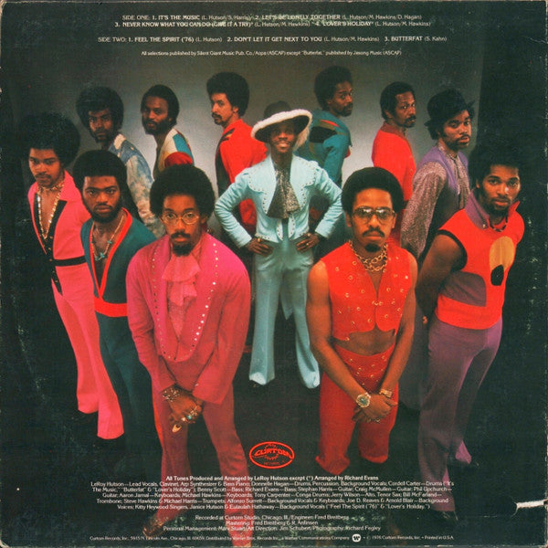 LeRoy Hutson Featuring Free Spirit Symphony, The - Feel The Spirit