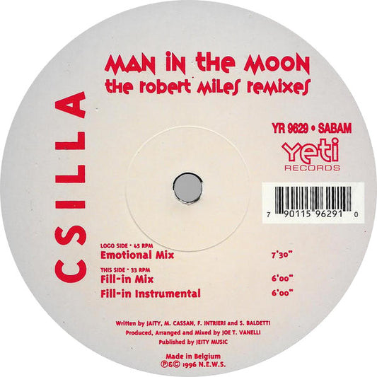 Csilla - Man In The Moon (The Robert Miles Remixes)