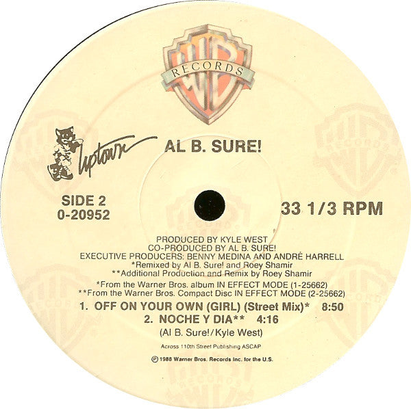 Al B. Sure! - Off On Your Own (Girl)