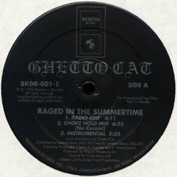 Ghetto Cat - Raged In The Summertime