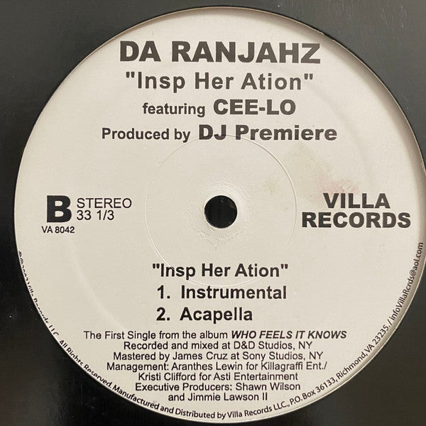 Da Ranjahz - Insp Her Ation