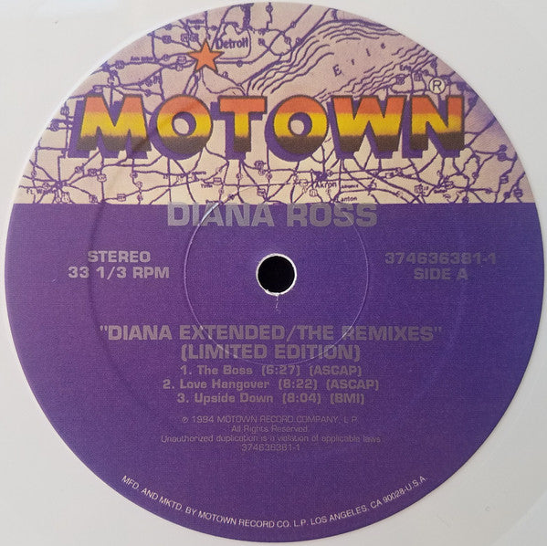 Diana Extended / The Remixes