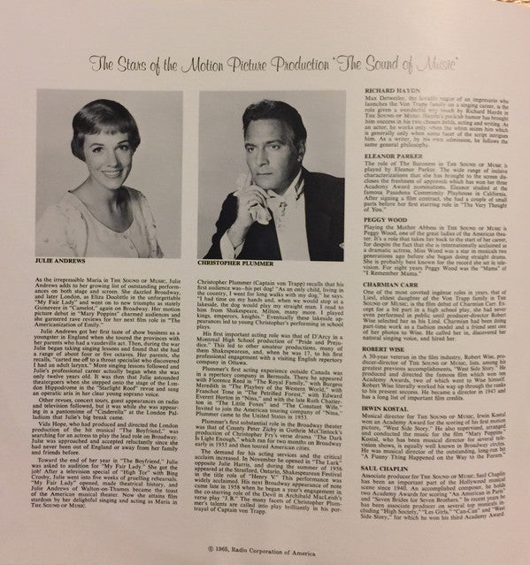 The Sound Of Music (An Original Soundtrack Recording)