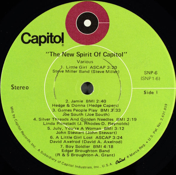 The New Spirit Of Capitol
