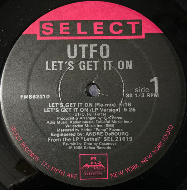 UTFO - Let's Get It On