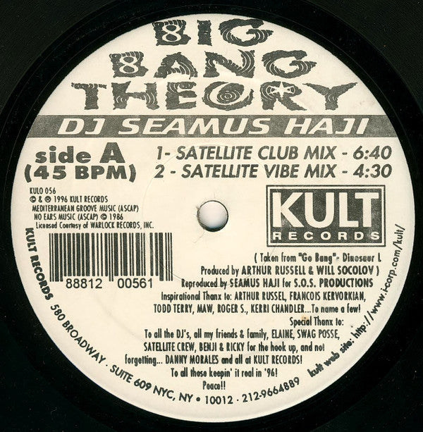 Seamus Haji - Big Bang Theory