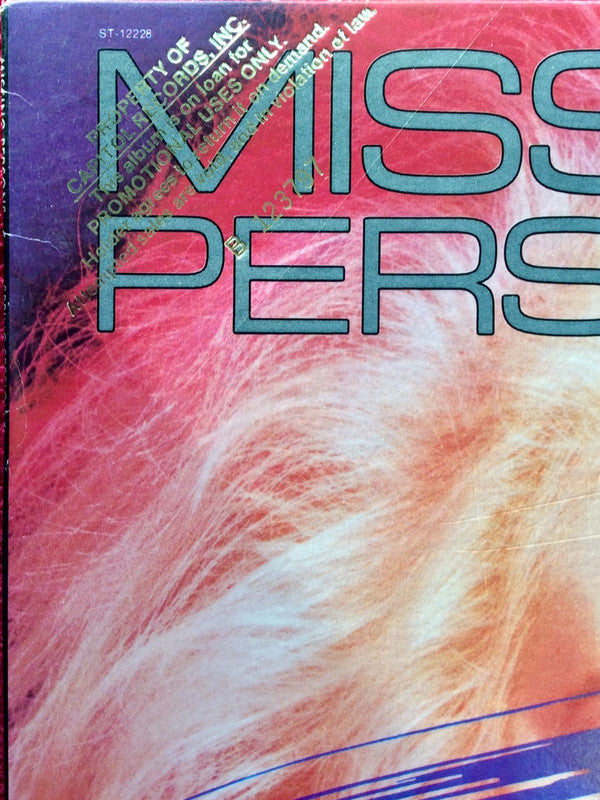 Missing Persons - Spring Session M
