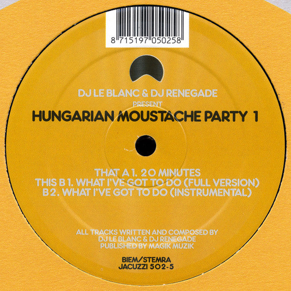 Hungarian Moustache Party 1