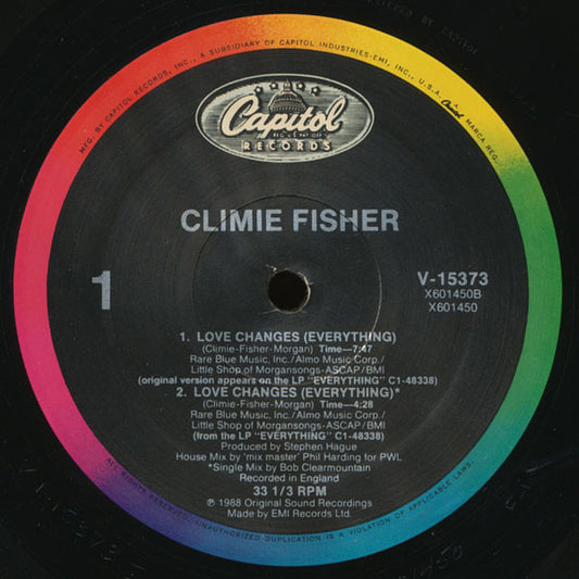 Climie Fisher - Love Changes (Everything)