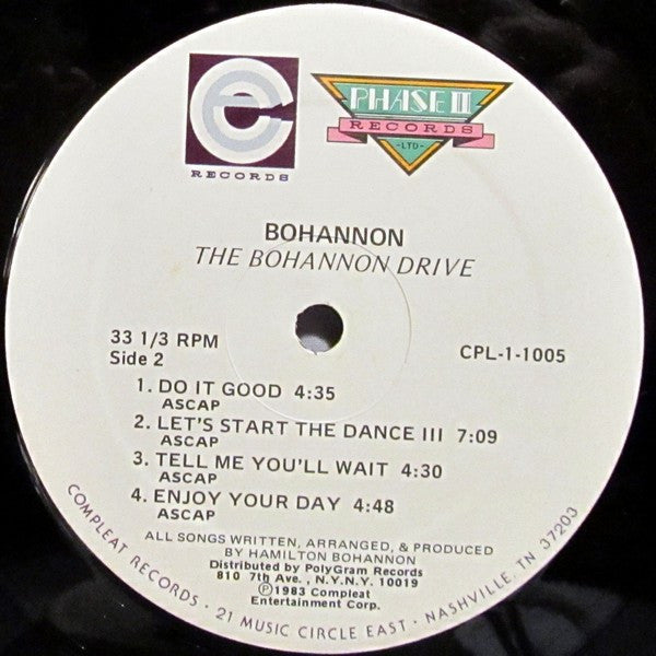 Hamilton Bohannon - The Bohannon Drive