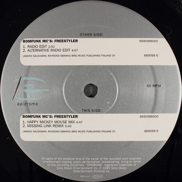 Bomfunk MC's - Freestyler