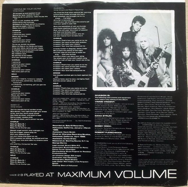 Vinnie Vincent Invasion