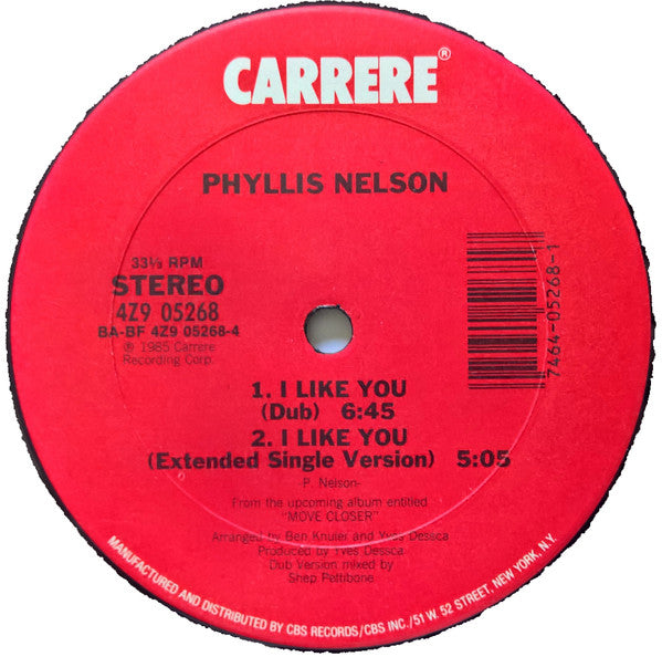 Phyllis Nelson - I Like You