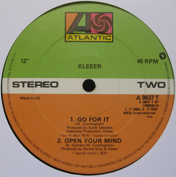 Kleeer - Intimate Connection