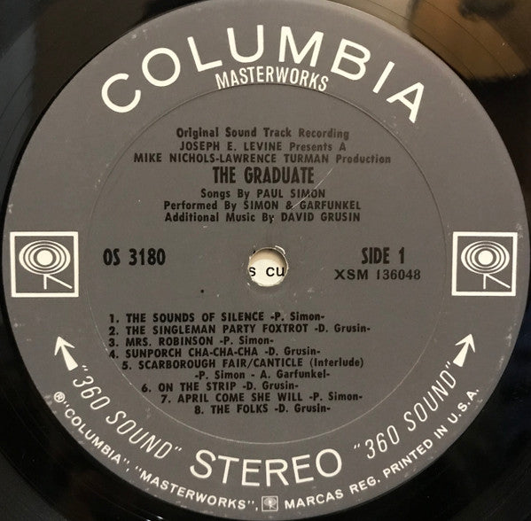 Paul Simon, Simon & Garfunkel, Dave Grusin - The Graduate (Original Sound Track Recording)