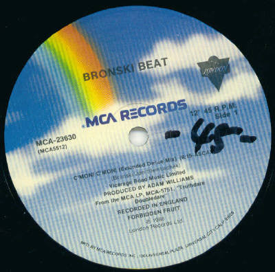 Bronski Beat - C'mon! C'mon!