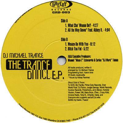 Michael Trance - The Trance Dance E.P.