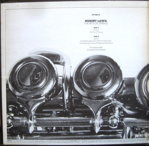 Hubert Laws - The Rite Of Spring