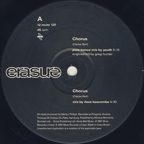Erasure - Chorus