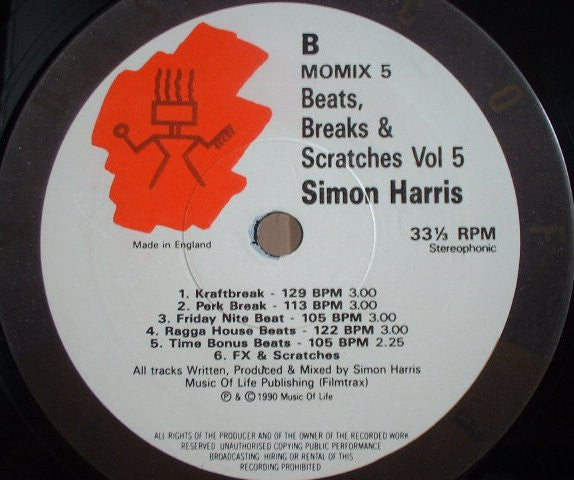 Simon Harris - Beats, Breaks & Scratches Volume 5