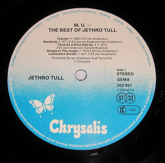 M.U. - The Best Of Jethro Tull