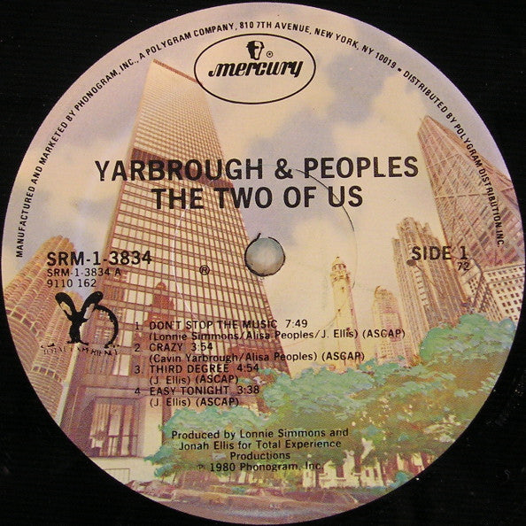 Yarbrough & Peoples - The Two Of Us