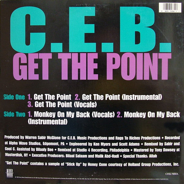 C.E.B. - Get The Point