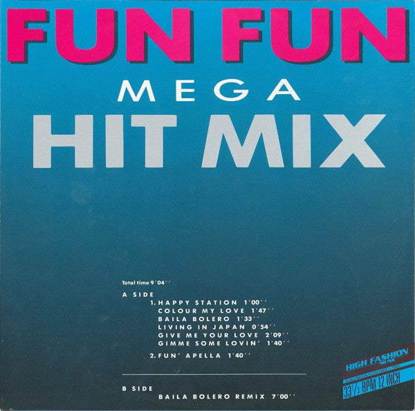 Fun Fun - Mega Hit Mix