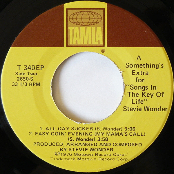 Stevie Wonder - Songs In The Key Of Life