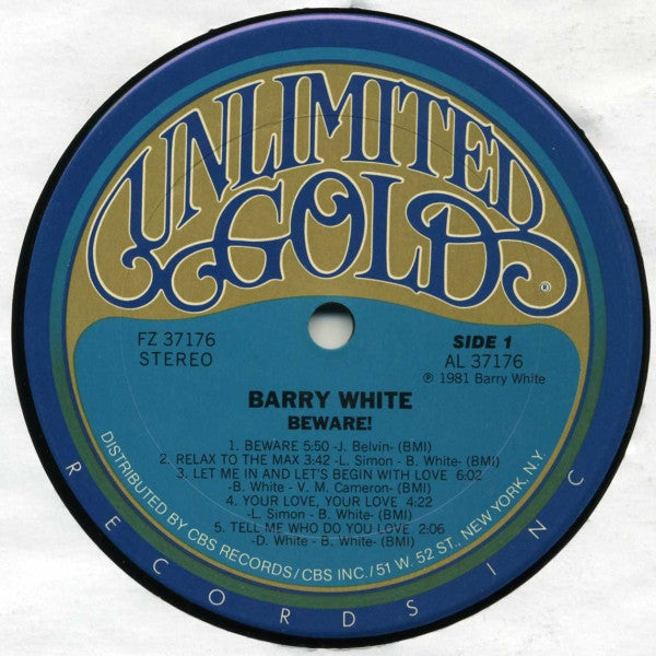 Barry White - Beware!