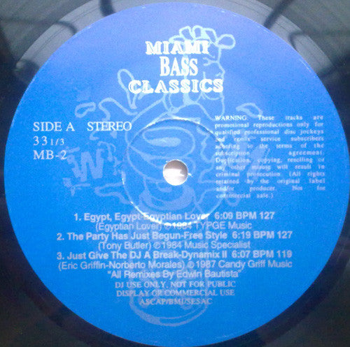 Various - Miami Bass Classics Vol. 2