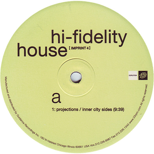 Various - Hi-Fidelity House [Imprint 4]